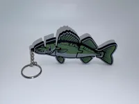 Walleye Flexi-Keychain