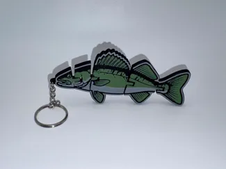 Walleye Flexi Keychain