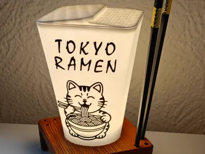 Takeout Ramen Light Box and Table (Paladone comp.)