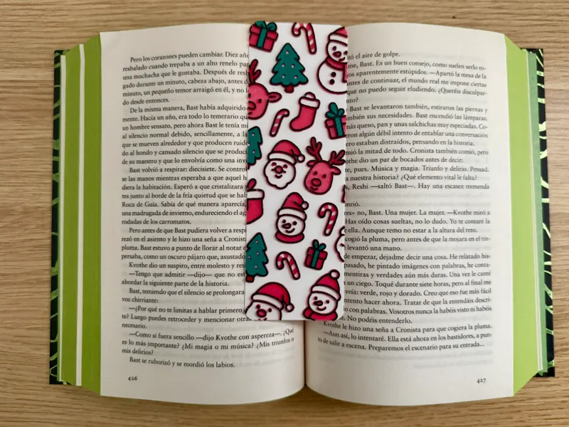 Christmas Bookmark – No AMS Needed!