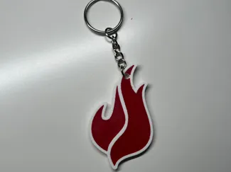 Flamme Shlüsselanhänger