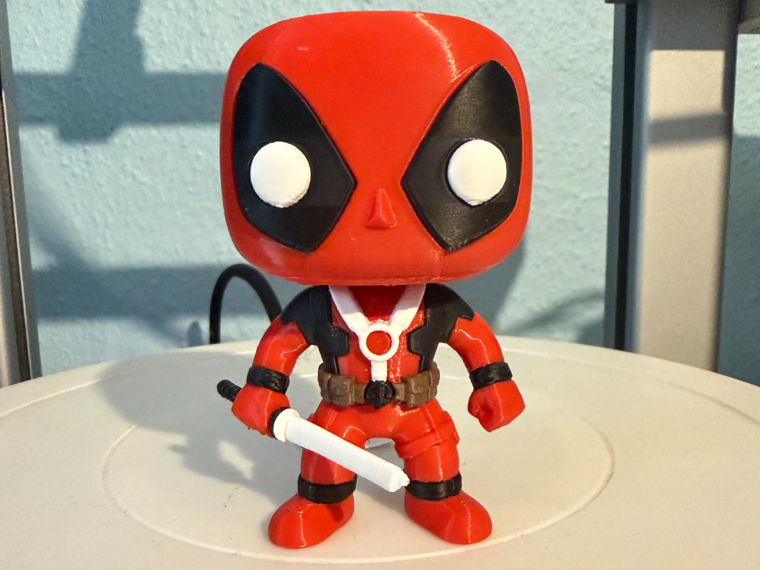 Deadpool in Funko Pop style - 1