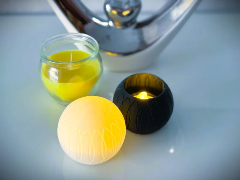 Modern LED Tealight Holder