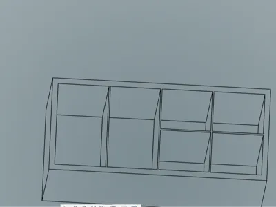 simple desk organiser