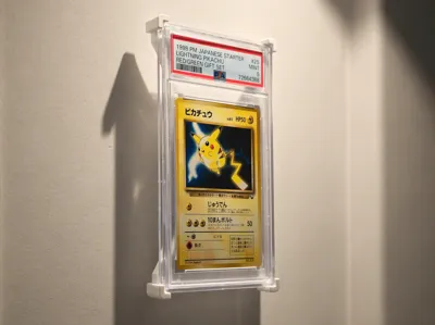 Floating PSA Card Wall Mount – Graded Slab Display