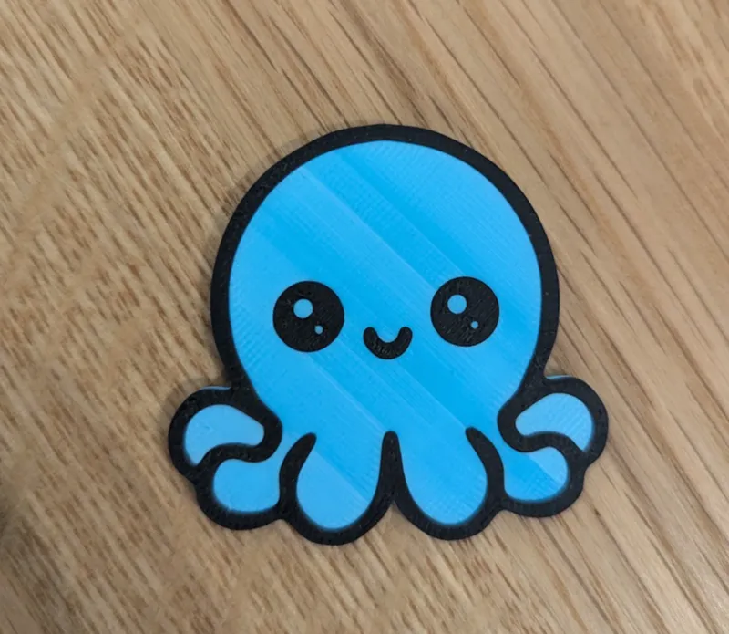 Cute octopus magnet