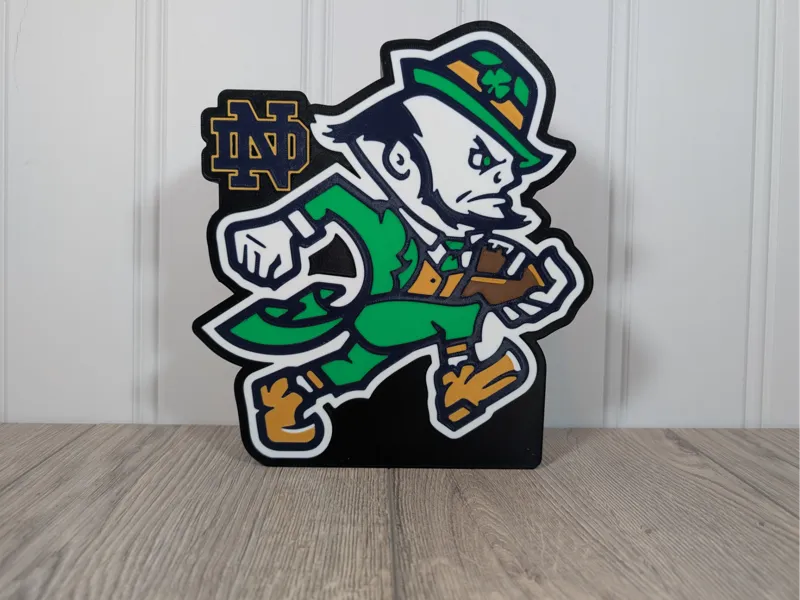 Notre Dame Football LED Lightbox