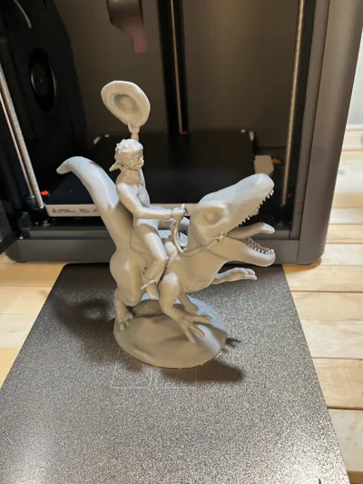 Cowboy Raptor by themailman - MakerWorld