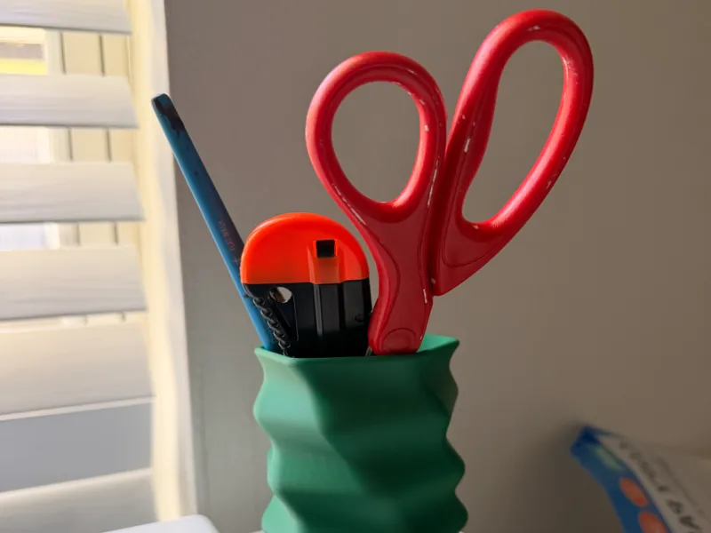 Geometric Pen Holder