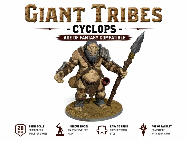 Odysee Cyclops (28mm) – Age of Fantasy