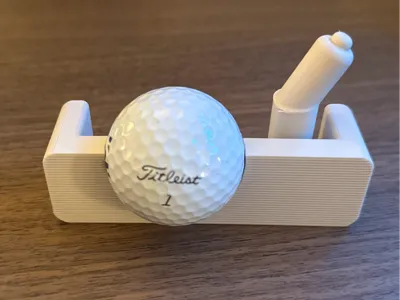 Golf Ball Putter Display Stand