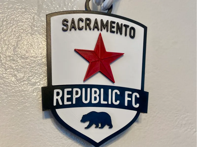 Sacramento Republic FC Hype Chain Pendant