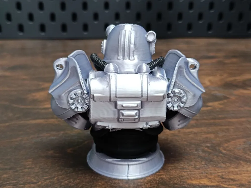 Fallout T-60 Power Armor bust - Free 3D Print Model - MakerWorld