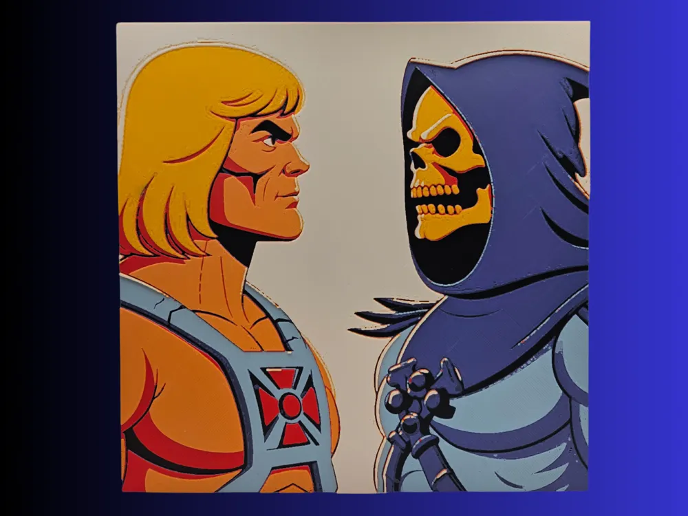 He-Man vs Skeletor (Masters of the Universe)
