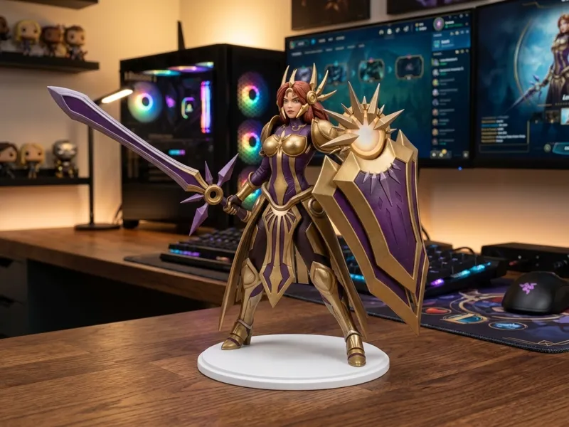 Leona, the Radiant Dawn - LoL Figurine