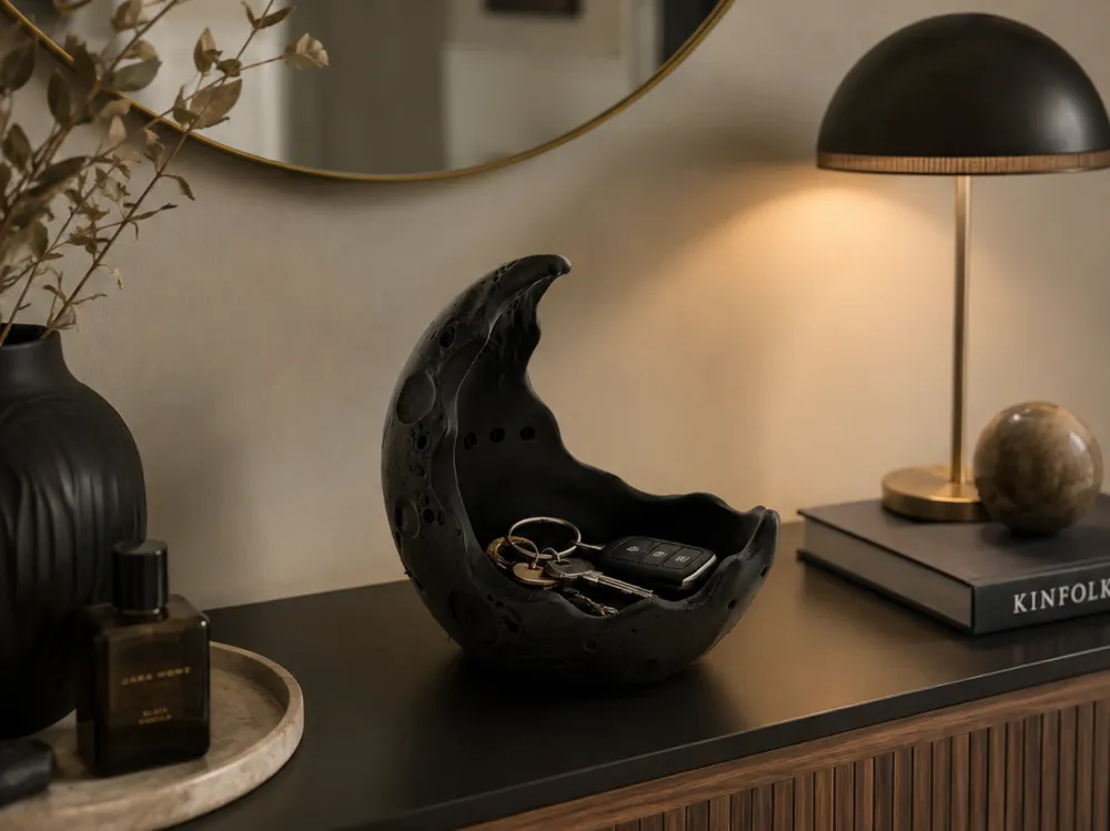 Bandeja organizadora: Vide-poche Lune – Plateau décoratif mystique. Referencia del modelo original.