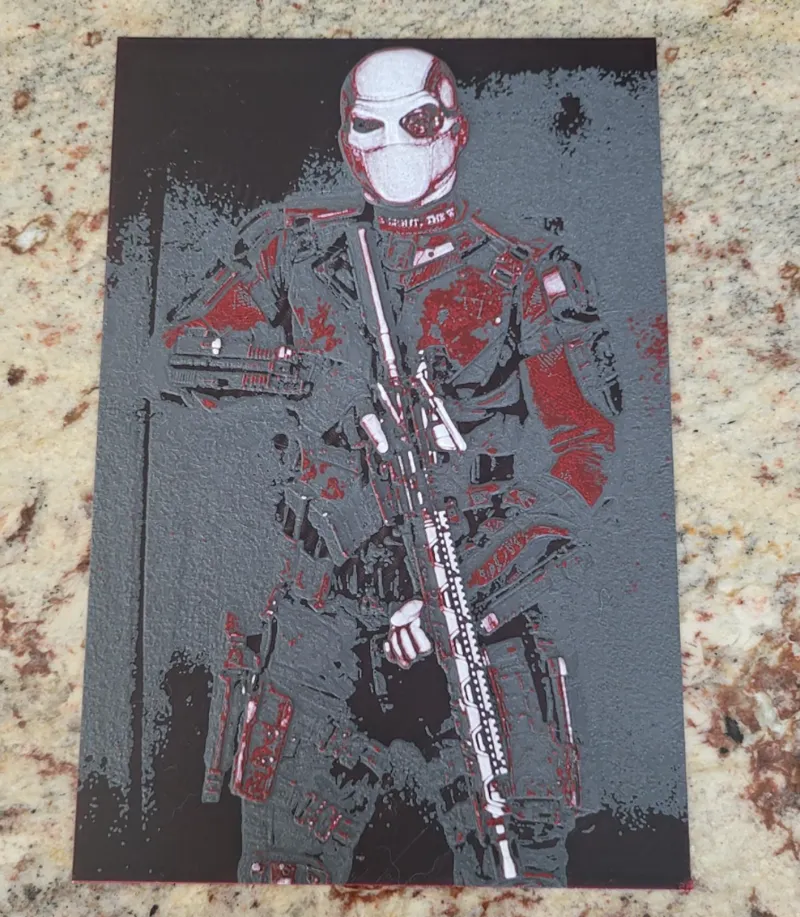 Deadshot from The Suicide Squad HueForge Art