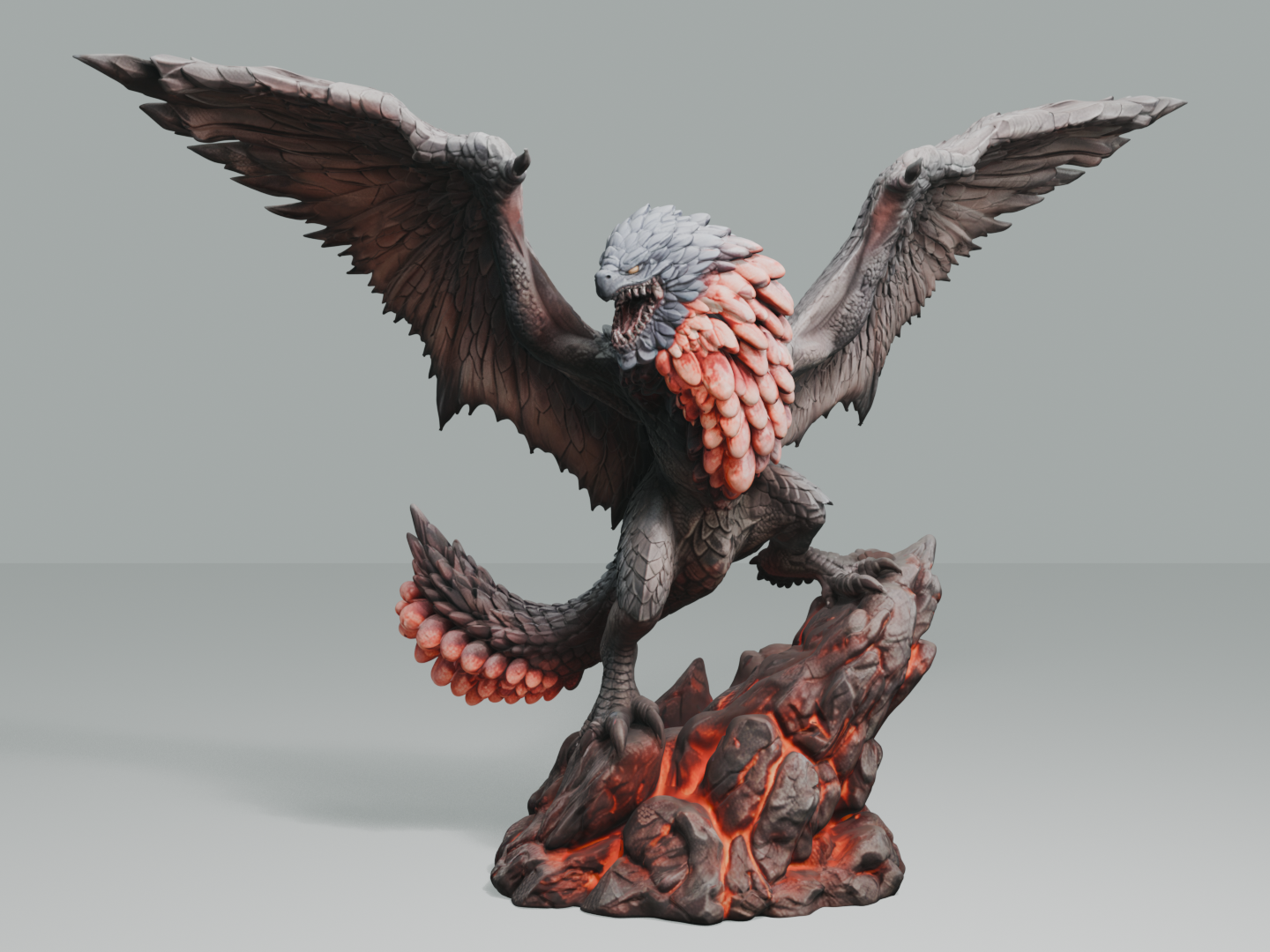 Bazelgeuse - Monster Hunter Diorama #060 - 1