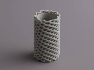Abstract Vase