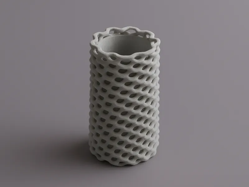 Abstract Vase