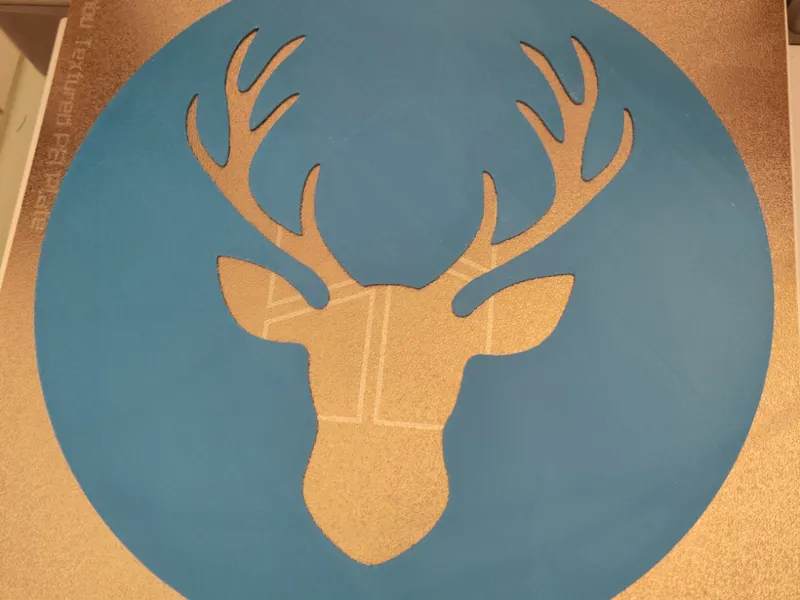 Deer stencil