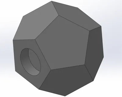 Dodecahedron Scanning Target