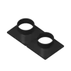 120mm fan to 75mm and 80mm hose model, 0.18mm layer, 2 walls, 15% infill