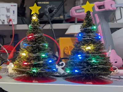 Star for printed tree