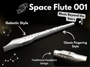 Space Flute 001 - Galactic Music Beyond the Stars