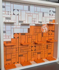 Brick Style Background Design