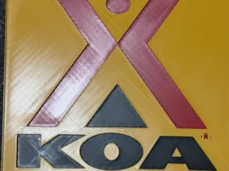 KOA Customizable Camp sign