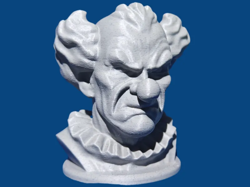 Evil Clown bust