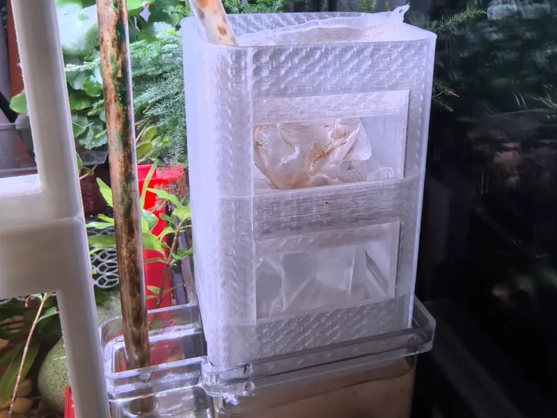 鱼缸干湿分离过滤塔（内径72*60mm）