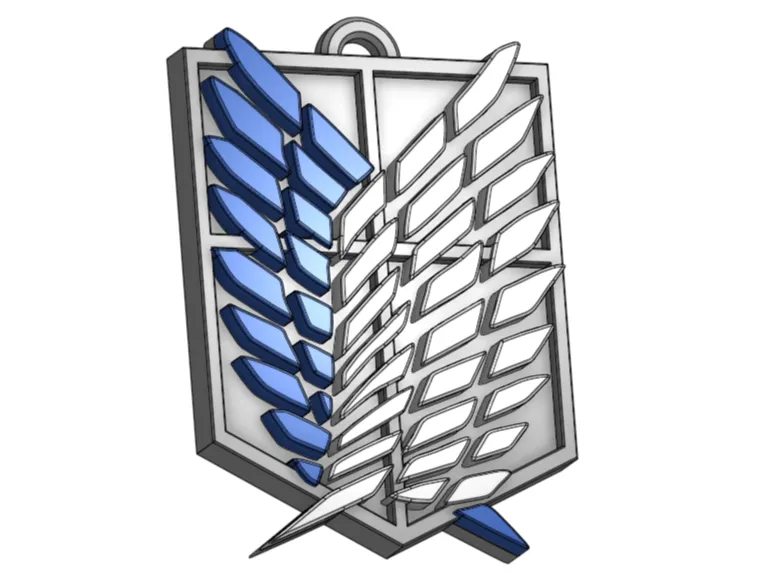Attack on Titan Survey Corps Key chain