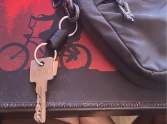 Quick Release (magnetic) keyring holder