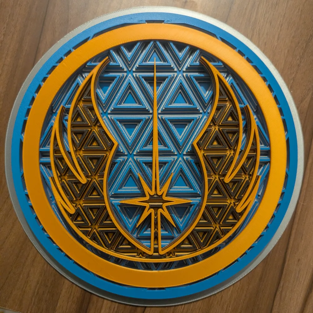 Star Wars - Jedi Mosaic by Luke's 3D Prints - MakerWorld