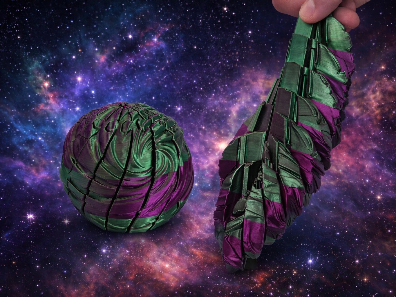 Galaxy Twisty Fidget Ball - Twisty Fidget Ball