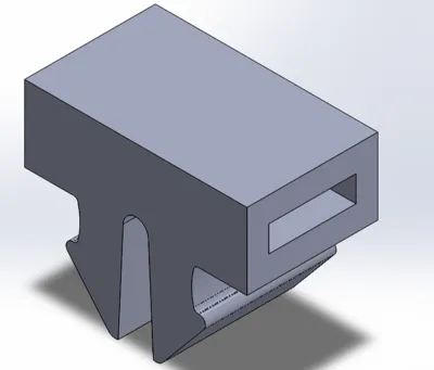 1010 Extrude Zip tie Cable Holder