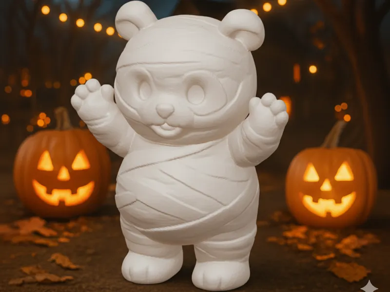 Panda momie