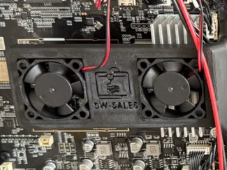 Snapmaker U1 Fan Mount Rockchip & Driver Cooling