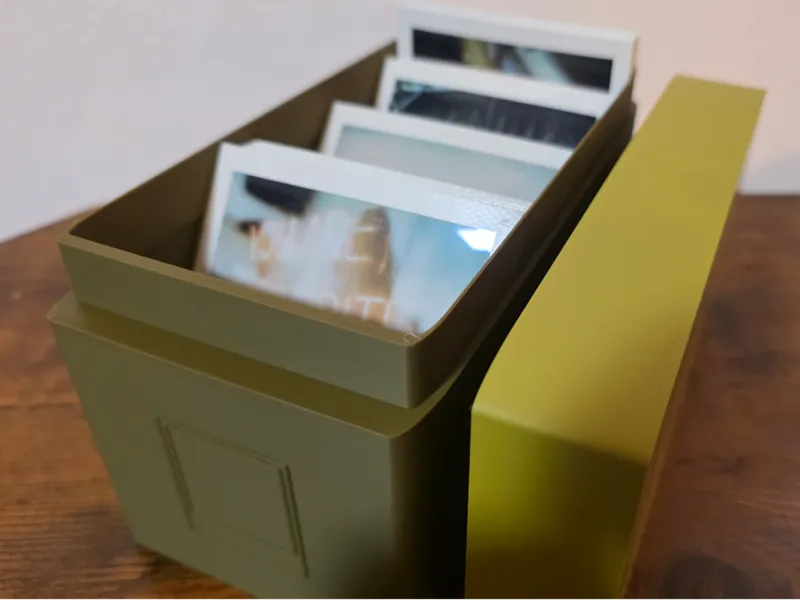 Polaroid Box Long Version - fits 180 Polaroids