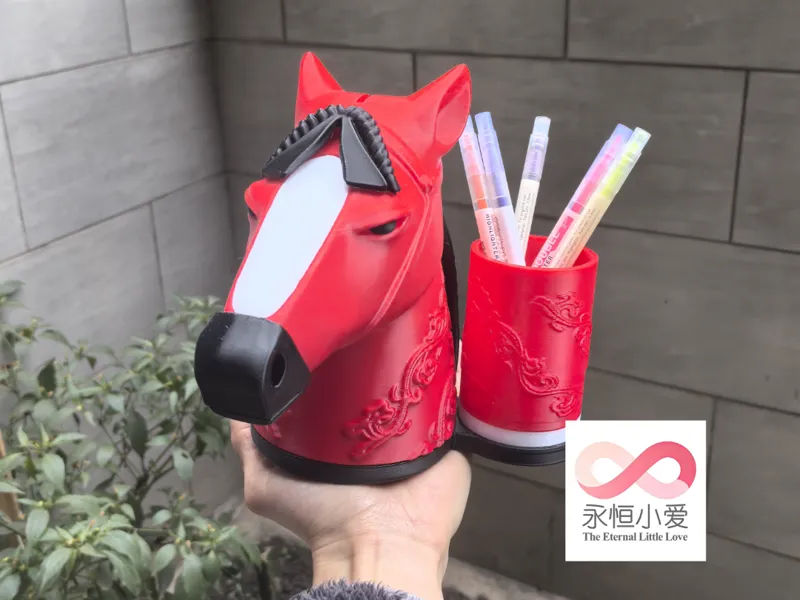 马年生肖马 存钱罐 储钱罐 笔筒 分件分色（无需AMS）