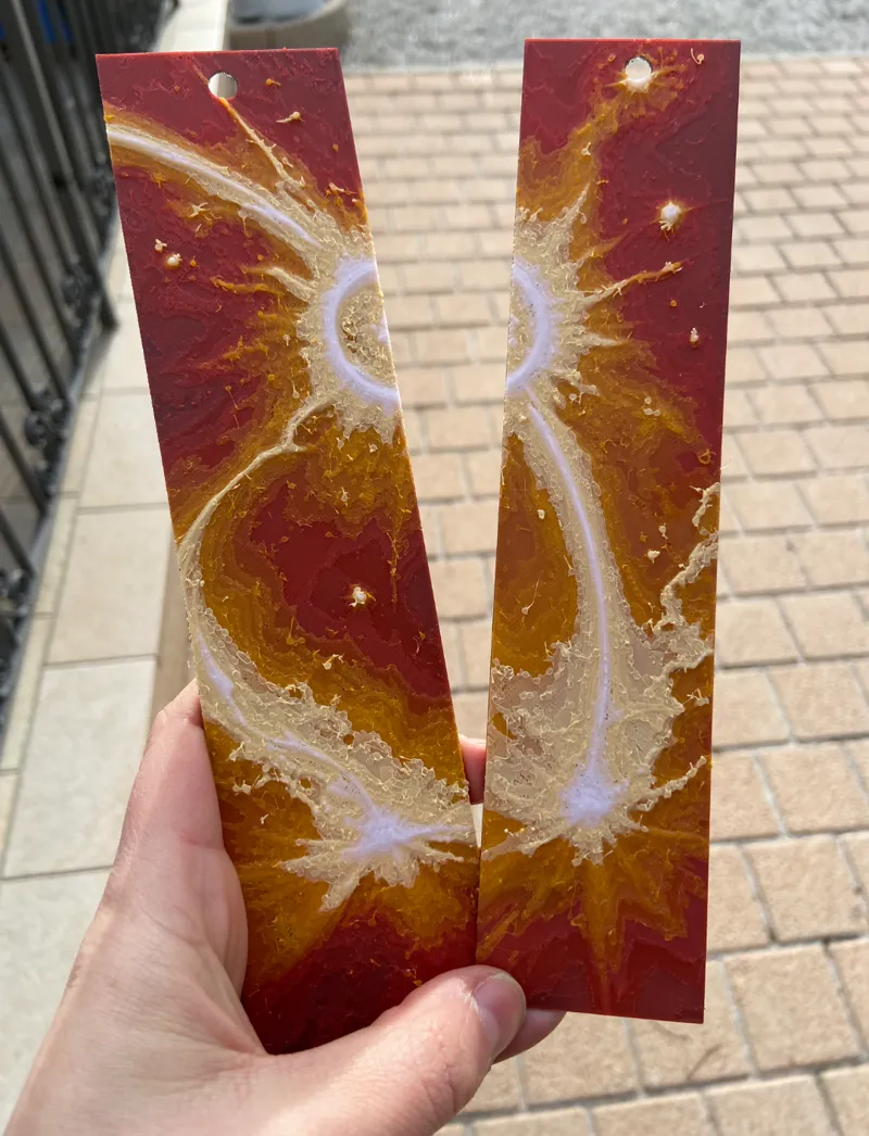 Nova explosion space bookmarks 