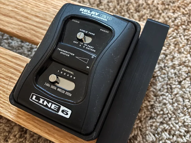 Line 6 G30 Wireless Guitar Pedalboard Mount