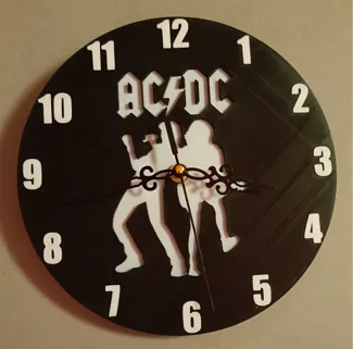 horloge ac/dc
