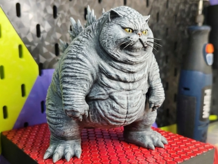 Fat Catzilla – Wenn der Stubentiger zum Kaiju