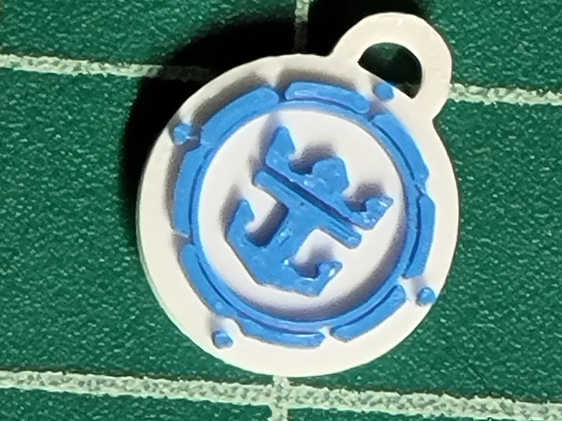 RCCL logo charm