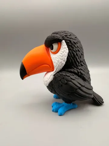 Accesorio para filamento: Grumpy Toucan — vista de referencia 4