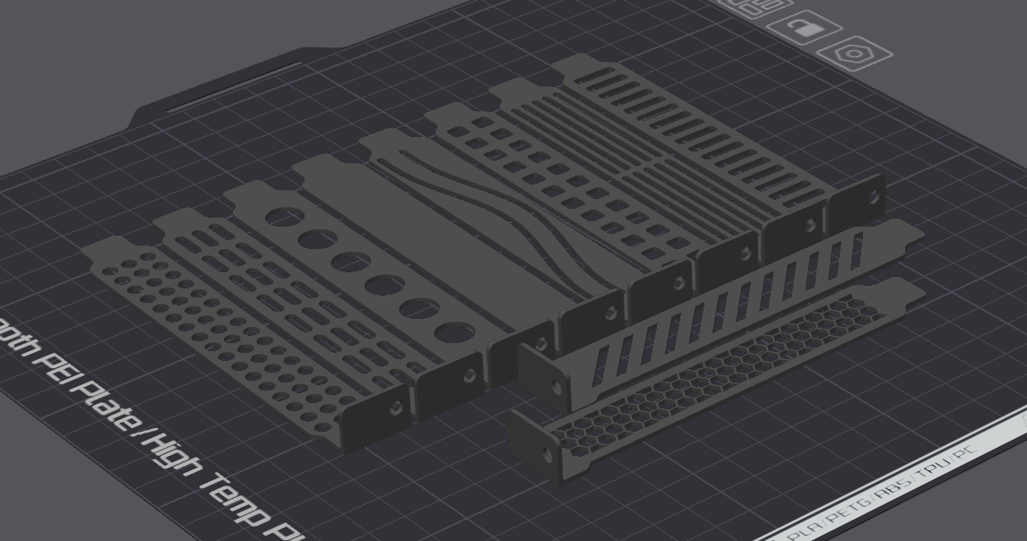 Miniatura 11 do modelo 3D PCI-E Cover