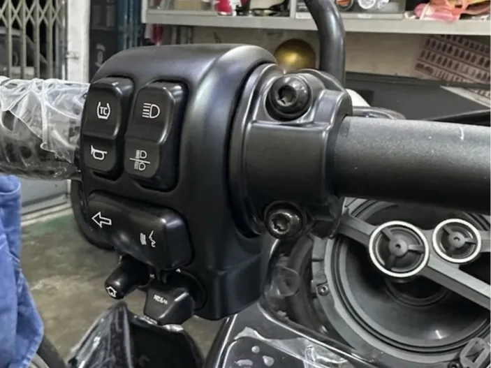 Harley Davidson perch clamps 3D